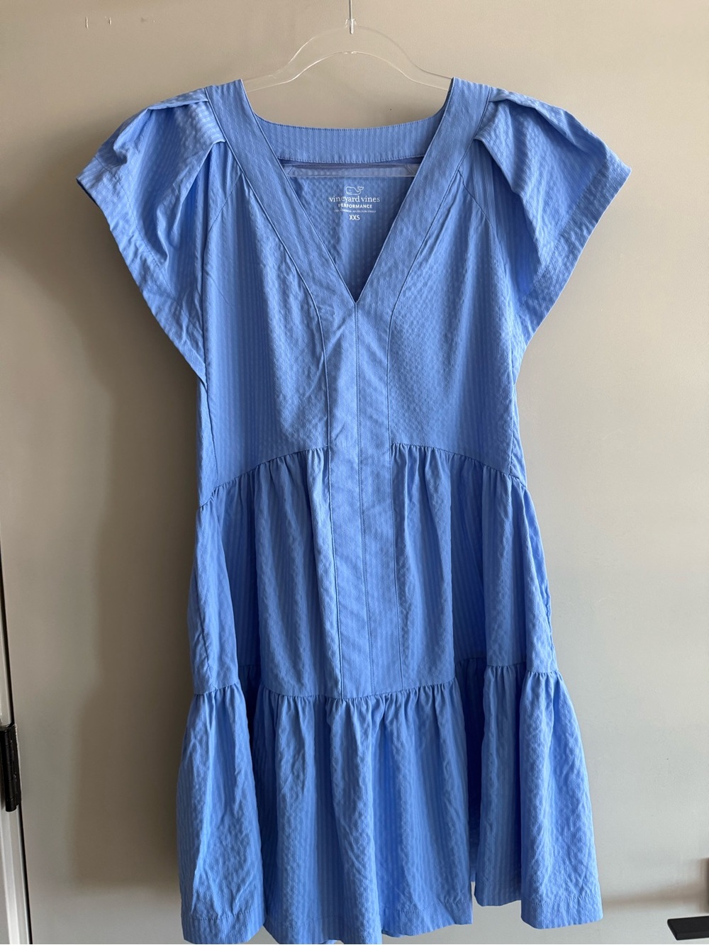 Vineyard Vines Women’s Harbor Dress | XXS | Light Blue